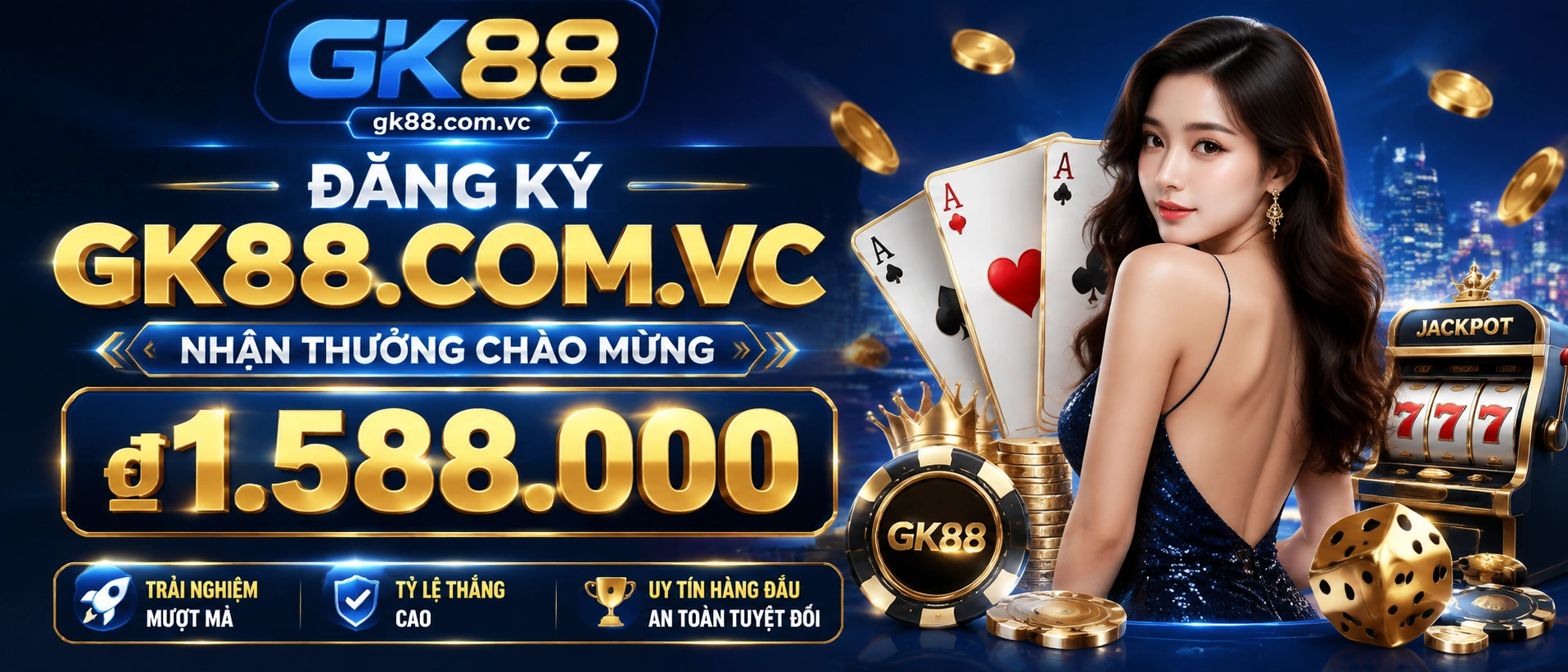Sảnh casino trực tuyến GK88 cho người chơi thích bàn rõ và nhịp ổn định